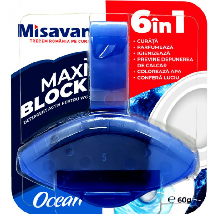 Display Odorizant toaleta Misavan Maxi Block Ocean10 buc/display, 90040689 [2]