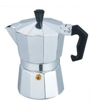Espressor cafea manual din aluminiu Bohmann, pentru aragaz, capacitate 3 cesti [1]