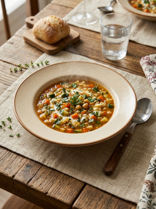 Farfurie adanca ,22 cm, bej nisipiu [2]