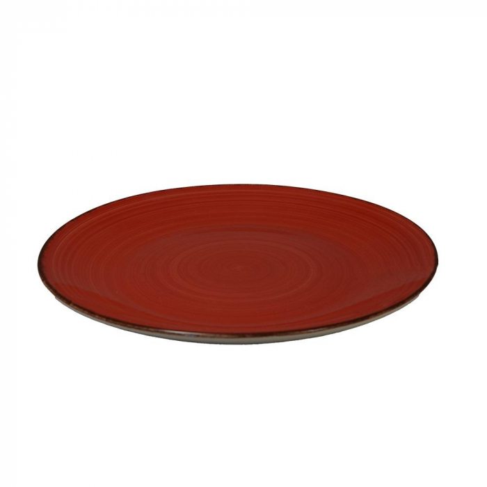 Farfurie portelan, rosie, 19 cm, gama Stone, Oti, 191681R [4]