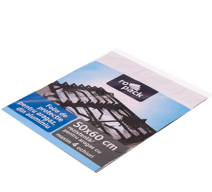 Folie de protectie din aluminiu pentru aragaz Ropack, 50 x 60 cm [3]
