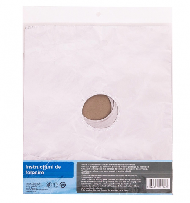 Folie de protectie din aluminiu pentru aragaz Ropack, 50 x 60 cm [2]