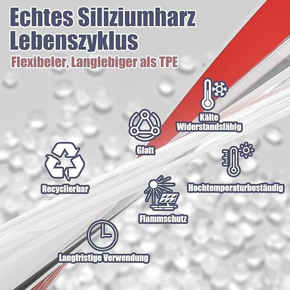 Excluder transparent pentru usi, banda autoadeziva silicon, izolatie fonica si termica, protectie impotriva curentului si frigului [4]