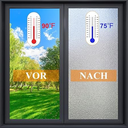 Folie geam mata 60x 200 cm, opaca, anti-UV, cu prindere statica, fara adeziv, pentru casa si birou [2]