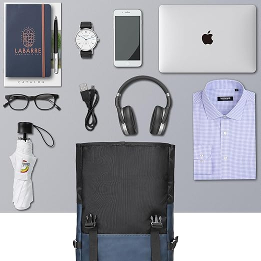 Rucsac stil casual impermeabil, ghiozdan calatorie si drumetie, unisex pentru femei si barbati [5]