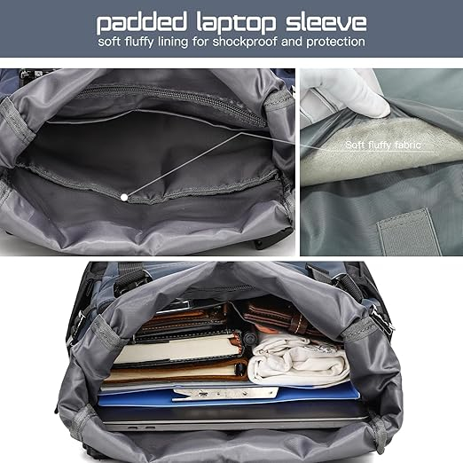 Rucsac stil casual impermeabil, ghiozdan calatorie si drumetie, unisex pentru femei si barbati [6]