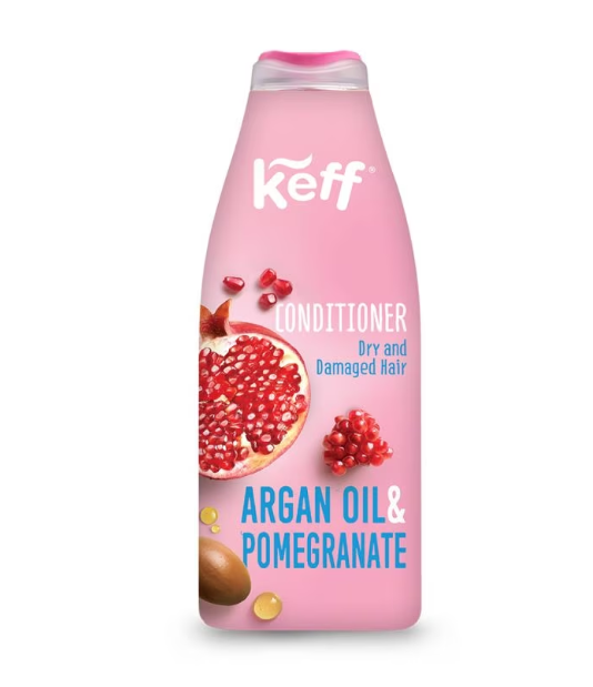 Balsam, Keff, Rodie  Ulei de Argan, pentru par uscat, 500 ml