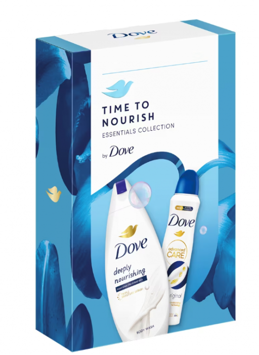 Set cadou DOVE: Gel de dus Deeply Nourishing, 250ml + Deodorant spray Original, 150ml [3]