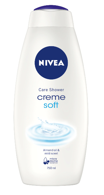 Gel de dus Nivea Bathcare Creme Soft, 250ml