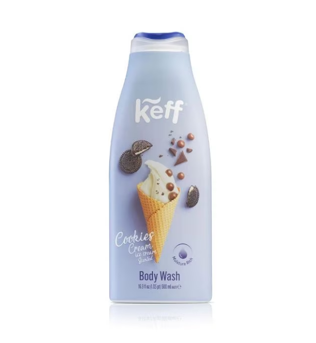 Gel de dus Sano Keff Cookies Cream, 500ml