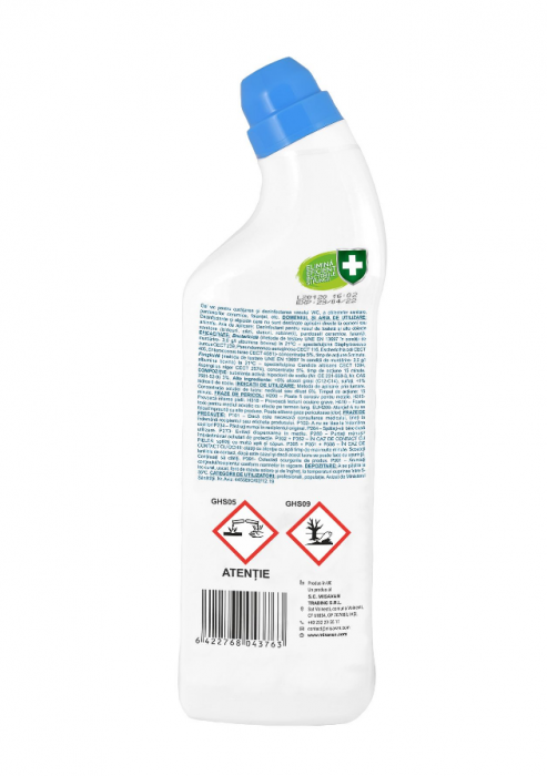 Dezinfectant gel toaleta Misavan Citrus 1l - 90016493 [2]