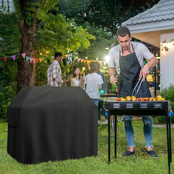 Husa gratar Impermeabila si Rezistenta la Intemperii pentru Exterior, Compatibila cu Gratare Taino si Weber, 141x65x107 cm [3]