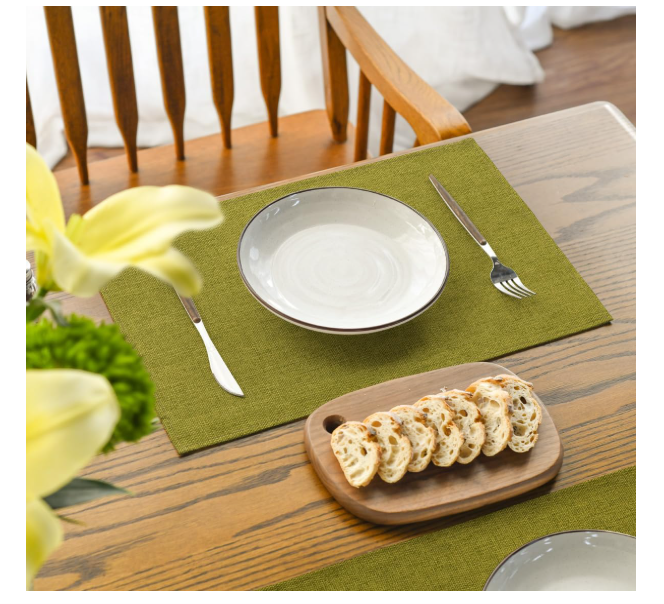 Set 4 feţe de masă sezoniere 30×45 cm, poliester anti-șifonare, design modern, lavabile, protecție masa ideală pentru uz zilnic & petreceri [3]