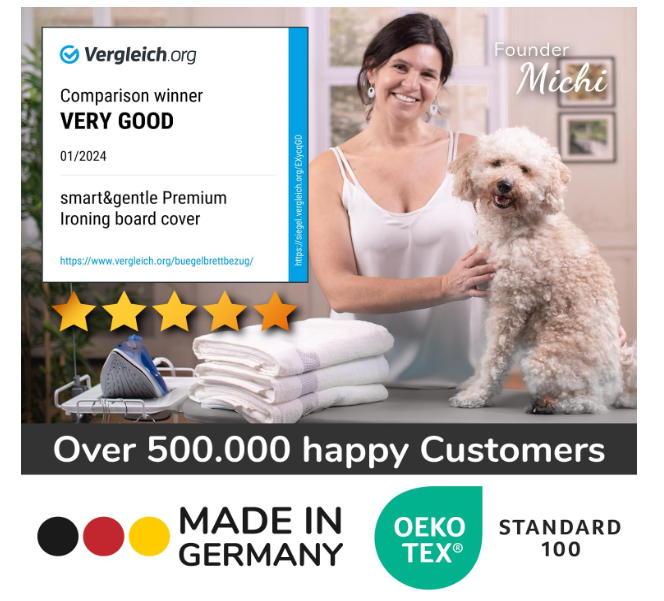 Husa pentru masa de calcat turbo super moale 5 straturi 140x40, albastra, captuseala din bumbac KOTEX, 5 dimensiuni, intinzator EasyFit, zona XXL 130-140x38-45cm [5]