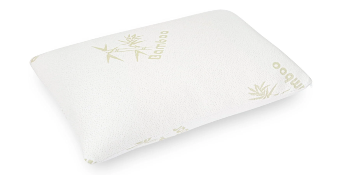 Set 2 perne Bamboo Memory Somnart, husa detasabila bambus, 50×70 cm [3]