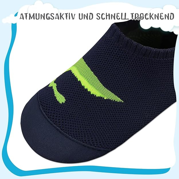 Incaltaminte copii “Barefoot” Dino – Interior, Confortabili, Antiderapanți [3]