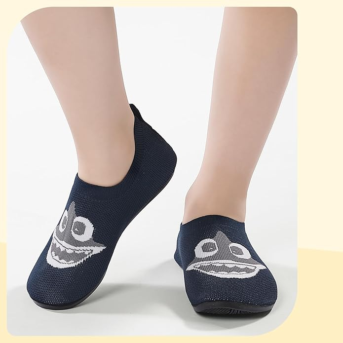 Incaltaminte copii “Barefoot” Shark – Interior, Confortabili, Antiderapanți [4]