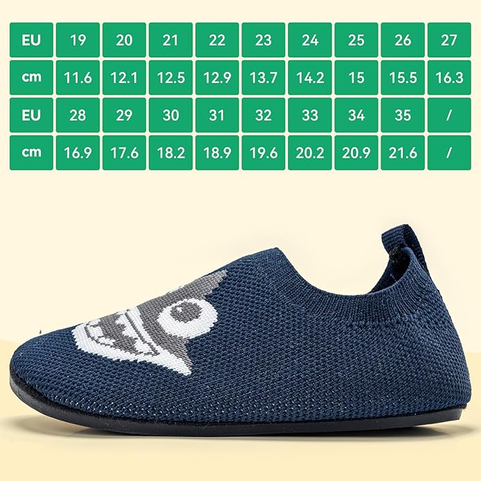 Incaltaminte copii “Barefoot” Shark – Interior, Confortabili, Antiderapanți [3]