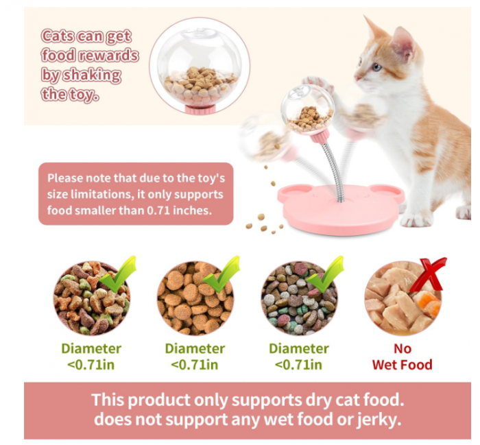 Jucarie pentru animale de companie concepute pentru a stimula mental și încetini consumul alimentar [7]