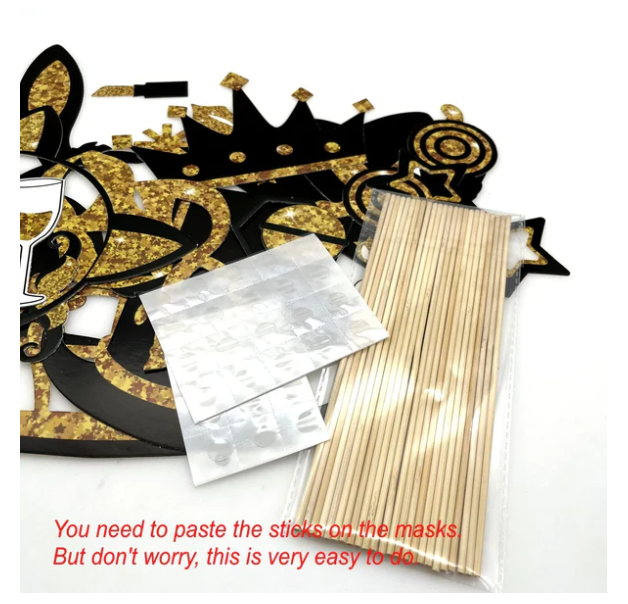 Kit Decorațiuni pentru Nuntă și Petreceri - Set Măști și Accesorii pentru Petreceri [5]
