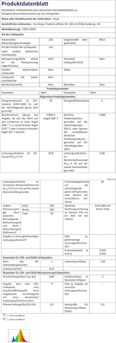 Candelabru modern LEONTYNE cu cristale, 2 straturi, rotund, pentru dormitor, hol, bucatarie, alb rece, clasa energetica E [7]