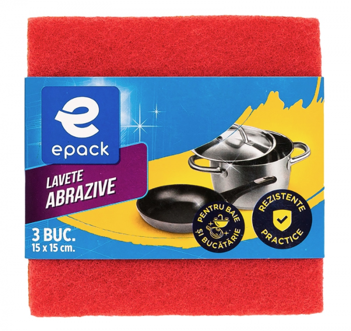 Lavete Abrazive, Epack Lavete Fibra Abraziva, 3 buc/set [2]