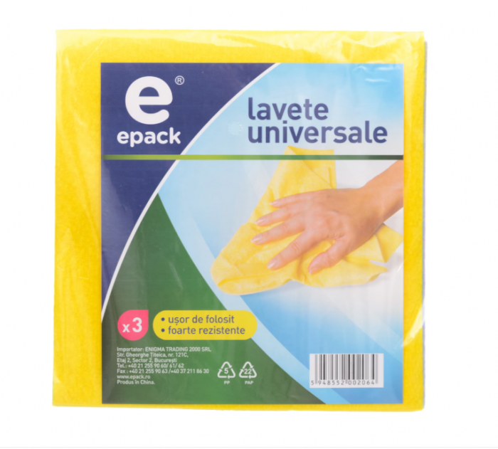 Lavete universale Epack, 38x38 cm, 3 buc [2]