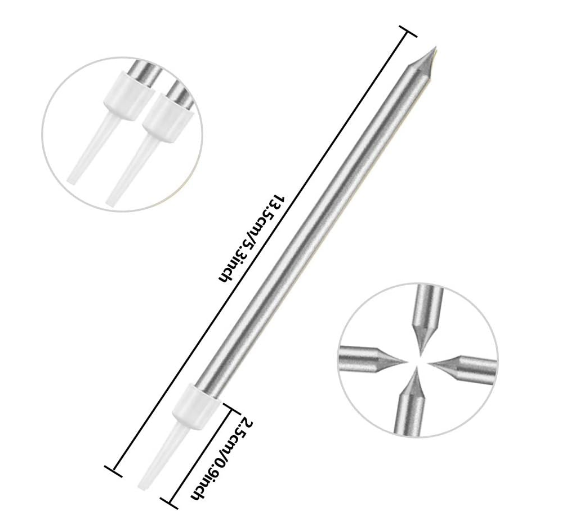 Set de 24 lumânări spiralate cu suport, lungi de 13,5 cm, cu strat metalic argintiu/auriu, ideale pentru tort sau cupcake. [2]