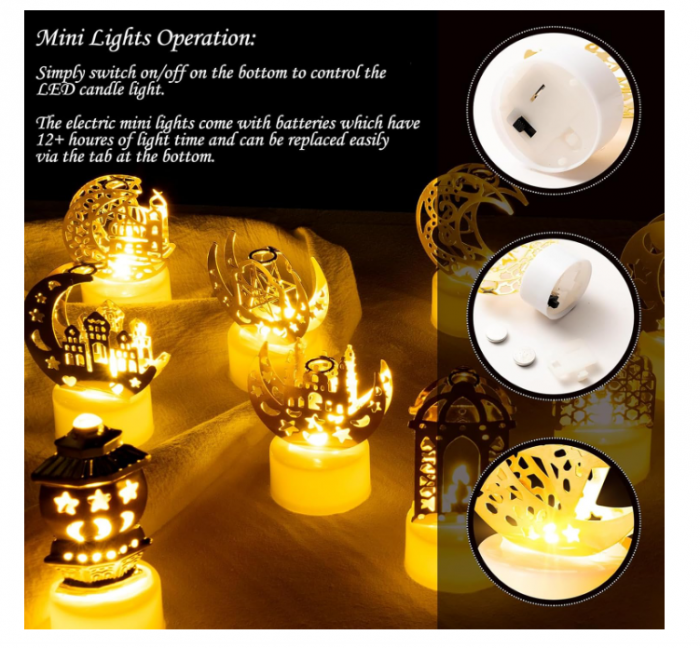 Set 4 lumânări LED decorative [6]