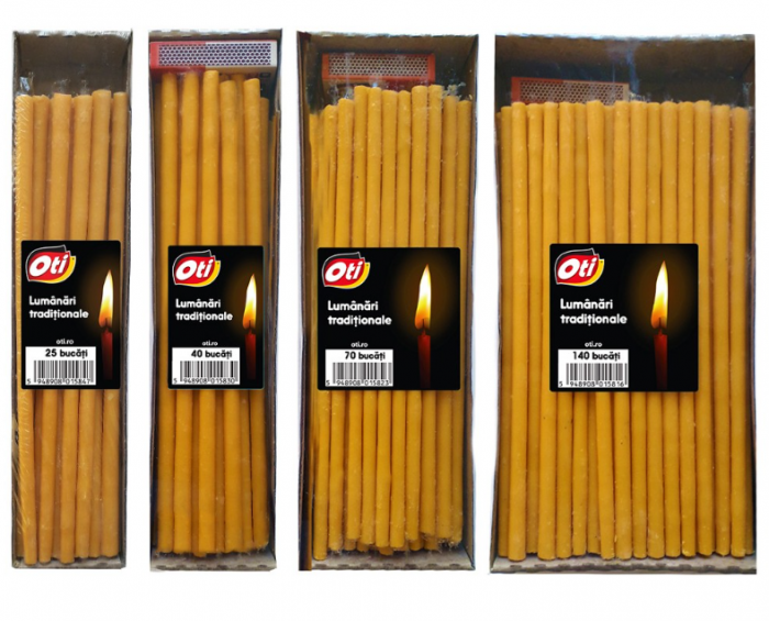 Lumanari traditionale, 25 buc./pachet [2]