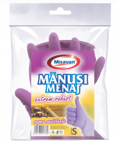 Manusi menaj extrem robust Misavan, marime S, 1 pereche  set, 7201