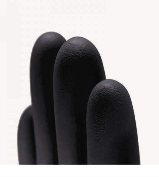 Manusi unica folosinta nitril Misavan, marime S, negru, 100 buc/ set, 90015748 [2]