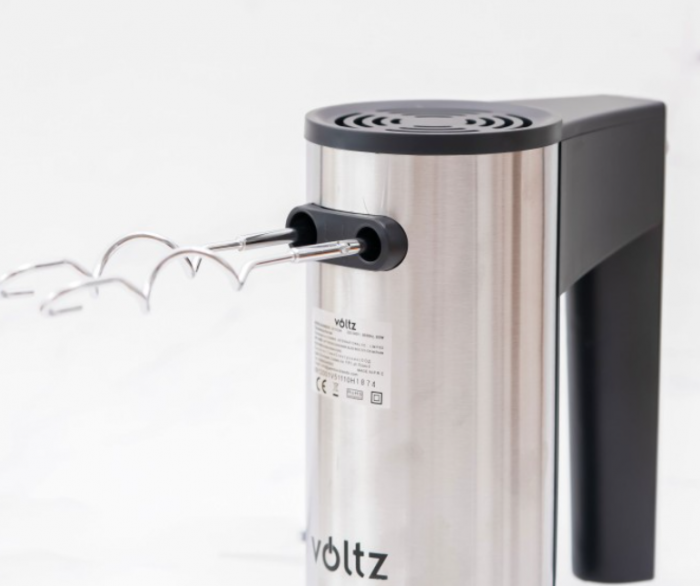 Mixer de mana VOLTZ, 300W, 5 Viteze, Functie Turbo, 4 accesorii, inox, include Taxa verde 0.75+TVA [3]