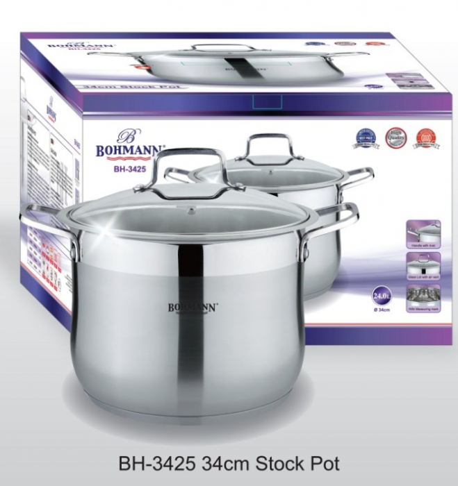 Oala din inox Bohmann, 24L [2]