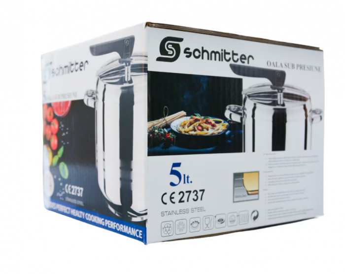 Oala sub presiune Schmitter, Inox, 5L [4]