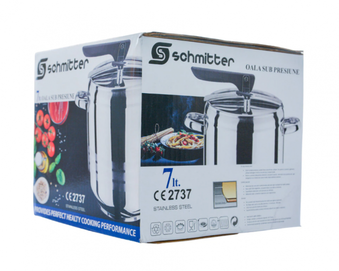 Oala sub presiune Schmitter, Inox, 7L [5]