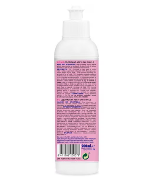 Odorizant WC 24h Asevi Chicle, 200ml [3]
