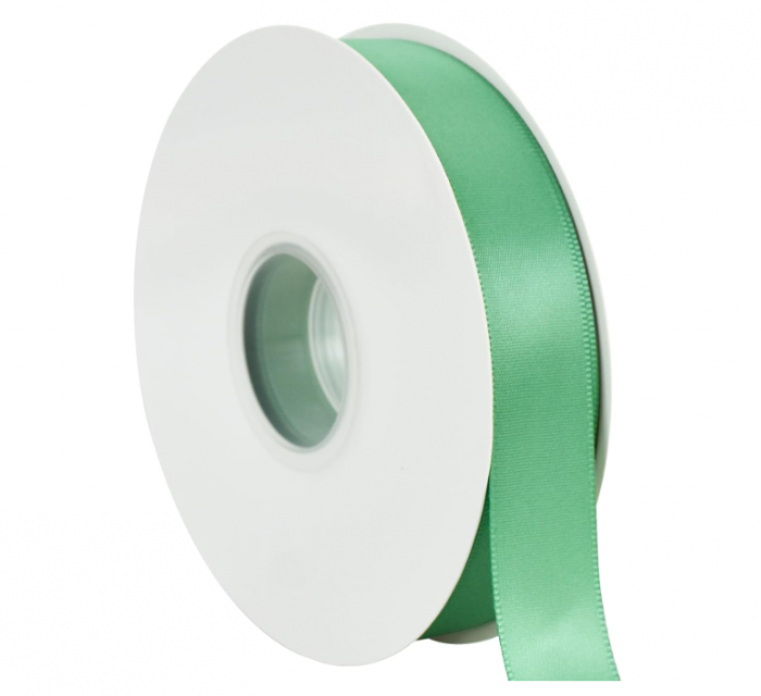 Panglica satin TONIFUL verde ,   2,  cm A  45,  m, lucioasa, ideala pentru cadouri, buchete si crafting - TONIFUL