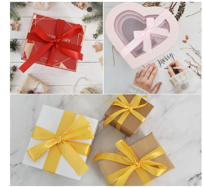 Panglică satin argintiu – 2,5 cm × 45 m, textură lucioasă pentru buchete, cadouri și decorațiuni [4]