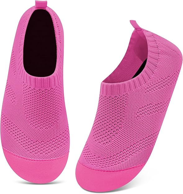 Papuci de casa Kyopp barfussschuhe – respirabili, usoari, antiderapanti, Roz [1]