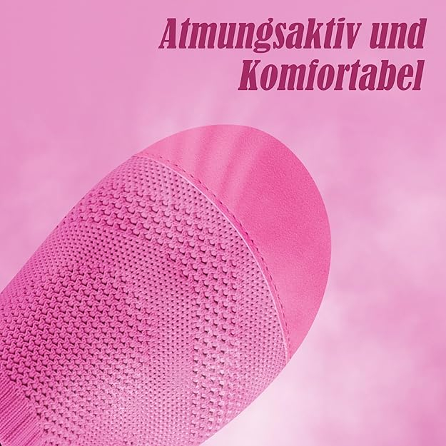 Papuci de casa Kyopp barfussschuhe – respirabili, usoari, antiderapanti, Roz [5]