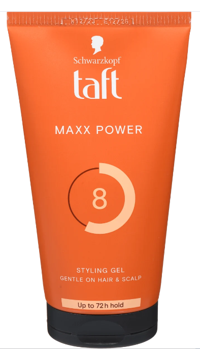 Gel de par Taft Looks Maxx Power, fixare mega puternica, 150ml