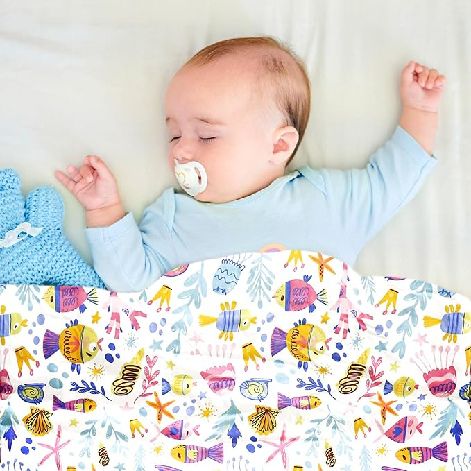 Paturica Bebe ComfortAce 100x130 cm Roz, 100% Bumbac, Design Moale si Confortabil [4]