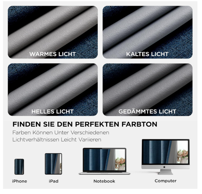 raperii termoizolate blackout pentru dormitor și living, 2 panouri, izolare termică și protecție solară [6]