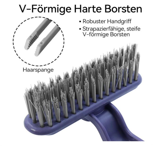 Set 3 perii colțuri YN‑J012 – peri rigizi PP, mâner ergonomic, ideală pentru rosturi și băi [3]