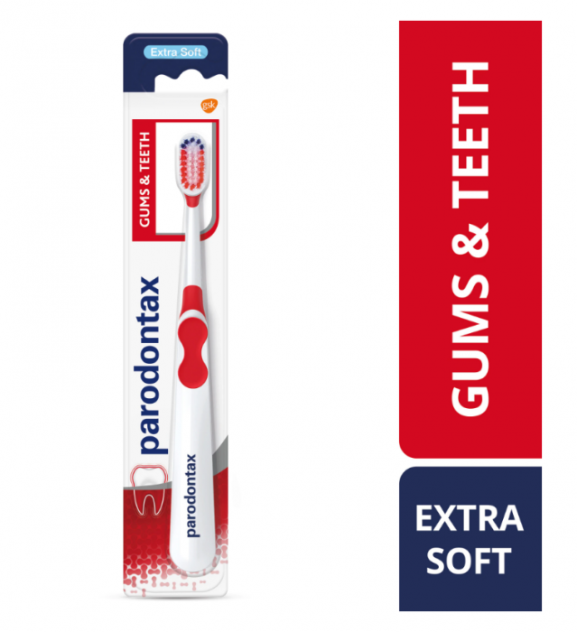 Periuta de dinti Gums & Teeth, Extra Soft Parodontax, 1 bucata, Gsk [2]