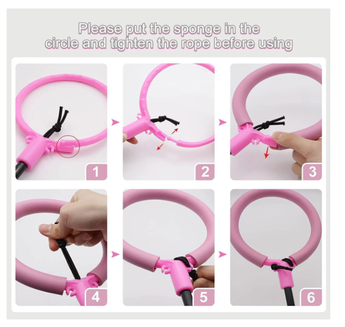 Jucărie de exterior cu LED pentru copii – Minge săritoare luminoasă cu cerc, efect flash, pentru joacă activă [5]