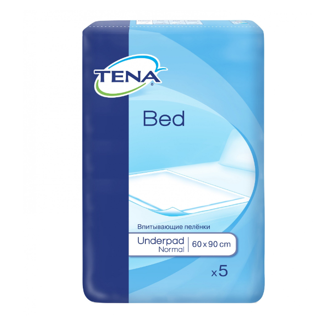 Protectii pentru pat Aleze TENA Bed Normal, 60 x 90 cm, 5 buc