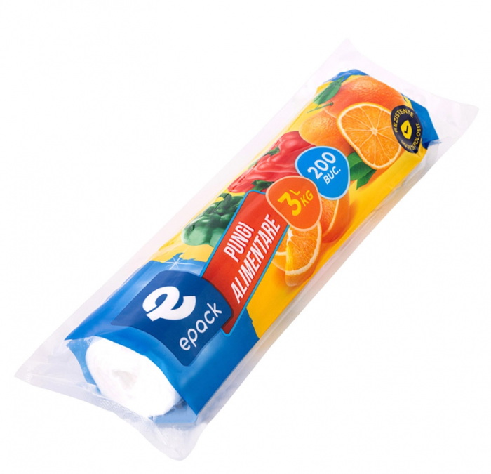 Pungi Alimentare Epack 3 Kg, 200 buc/rola [2]