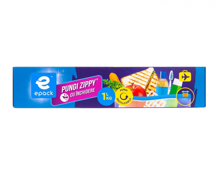 Set Pungi Zippy cu Inchidere Epack 1 L, 15 bucati [3]